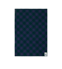 Couverture en laine à motif check - Vine & Royal