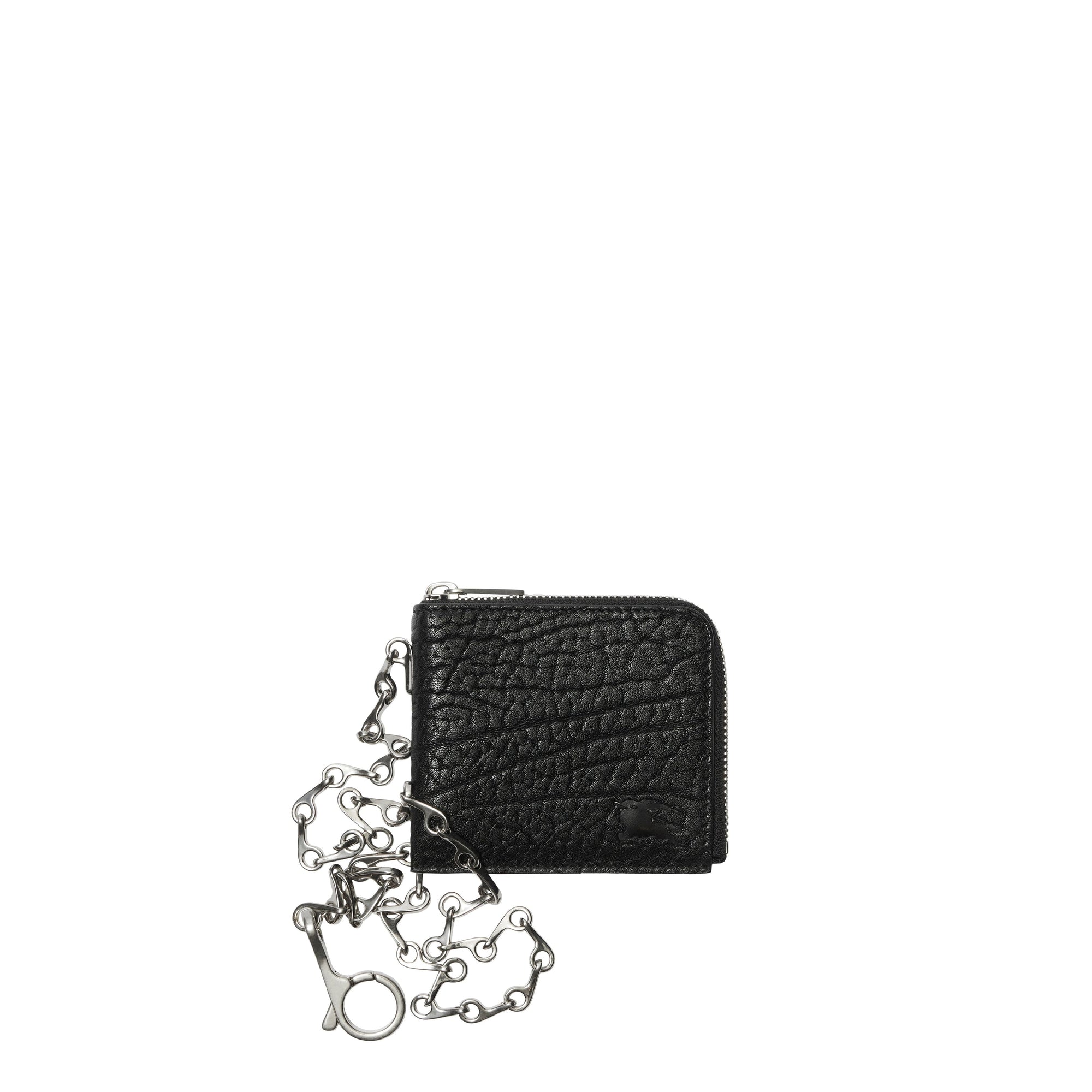 Portefeuille B Chain en cuir - Black