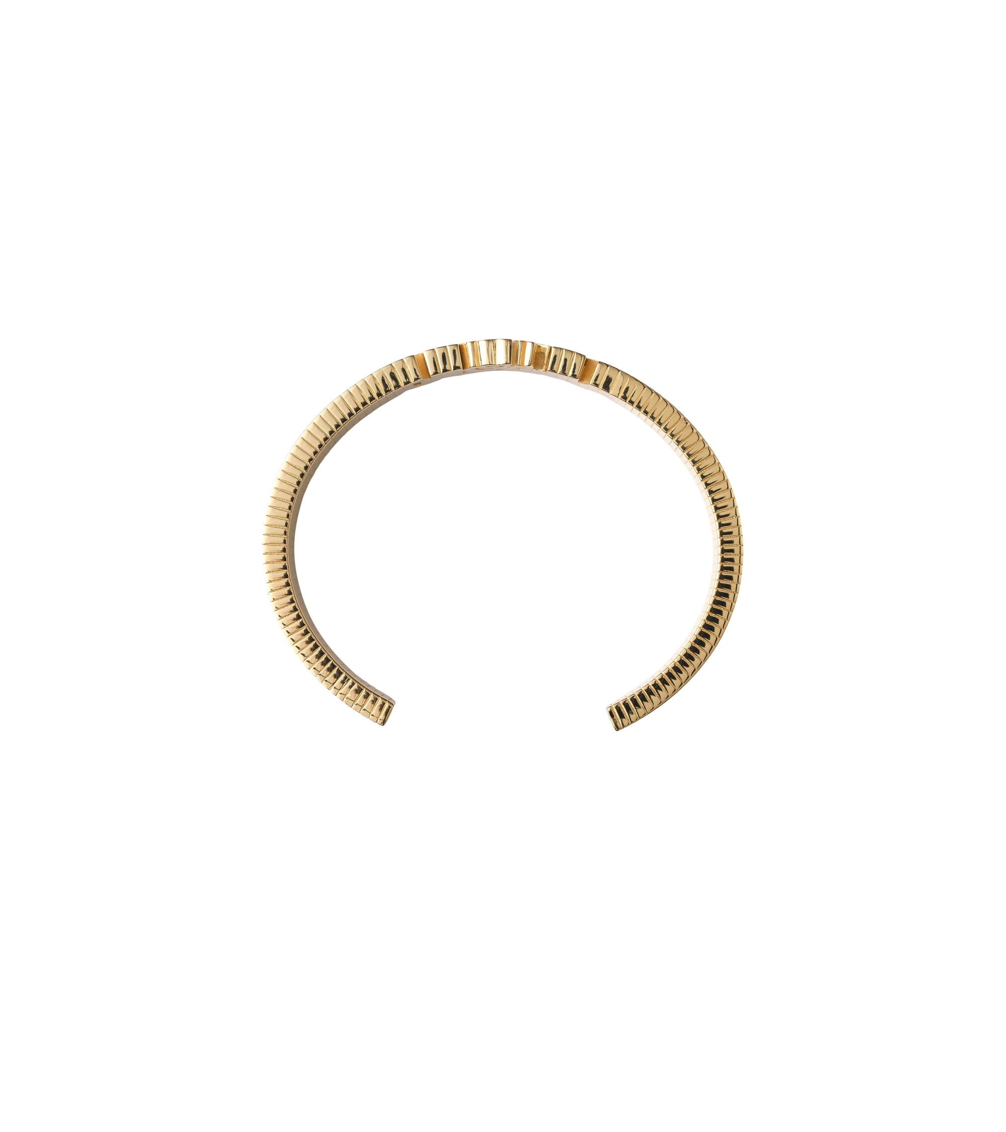 Manchette Rose striée - Gold