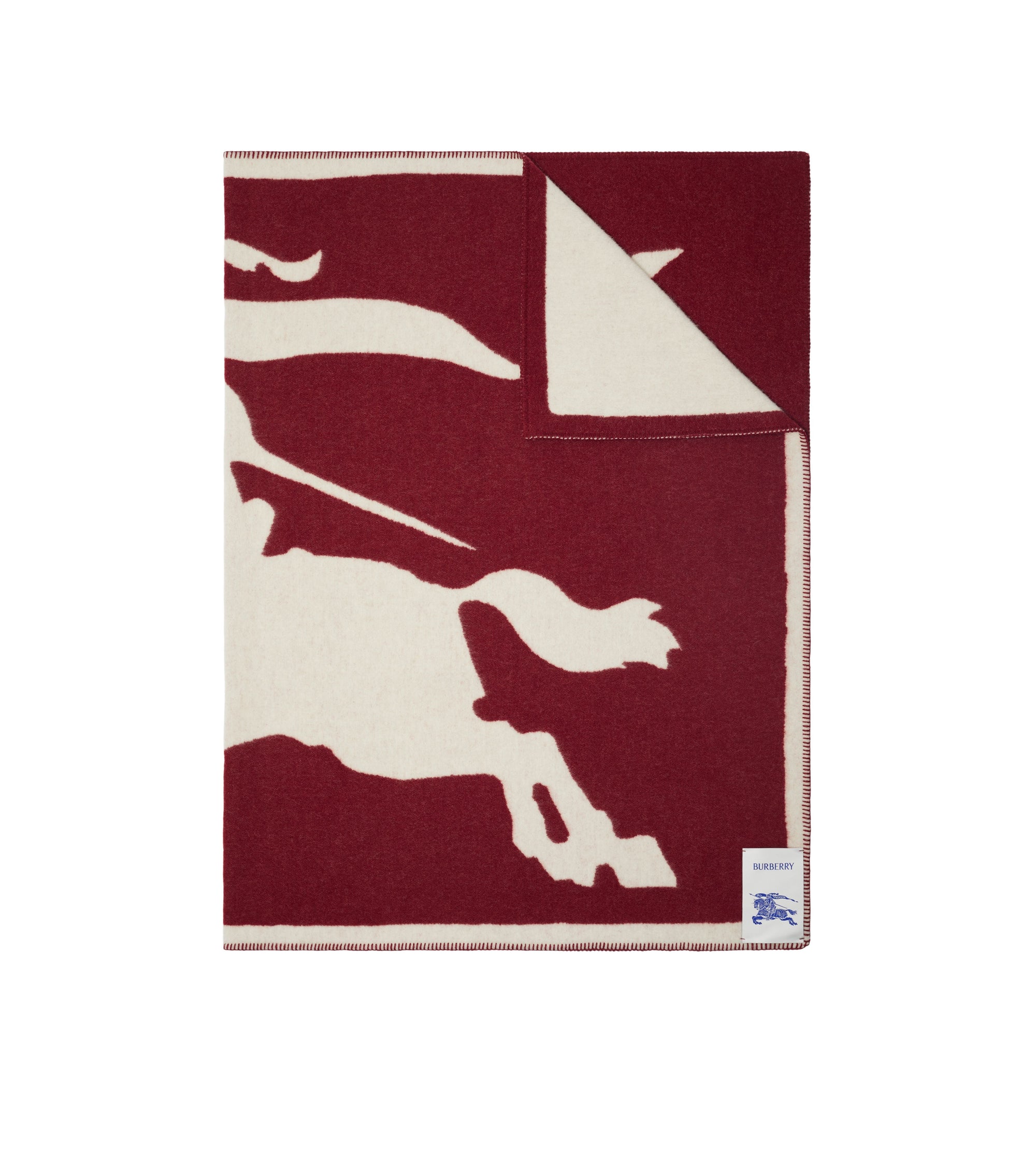 Couverture en laine à motif cavalier - Ripple