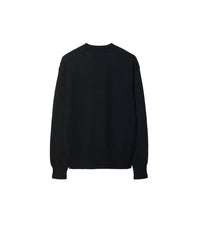 Pull ras du cou en laine - Vine Pattern