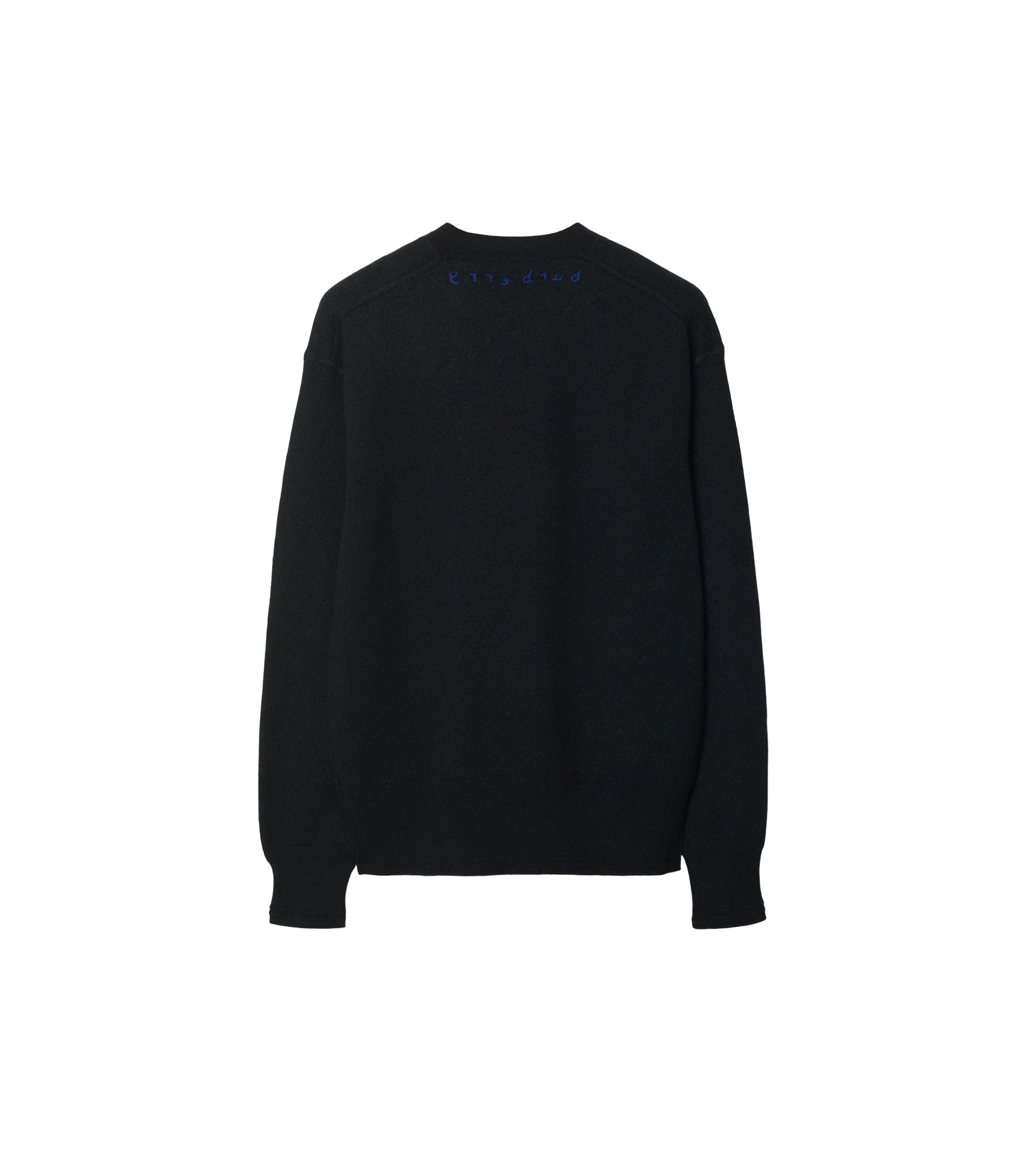 Pull ras du cou en laine - Vine Pattern