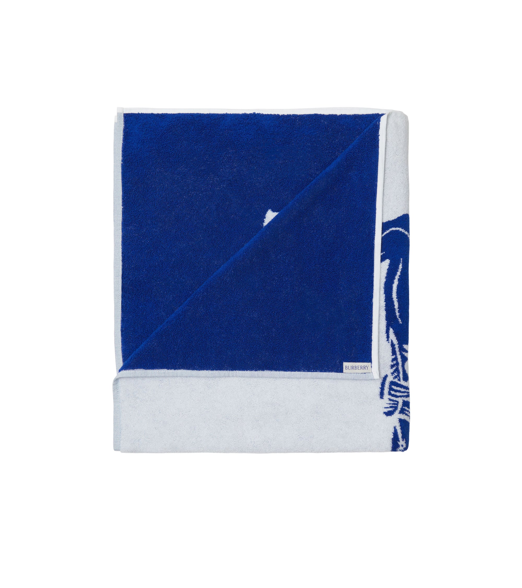 Serviette en coton à motif cavalier - Knight