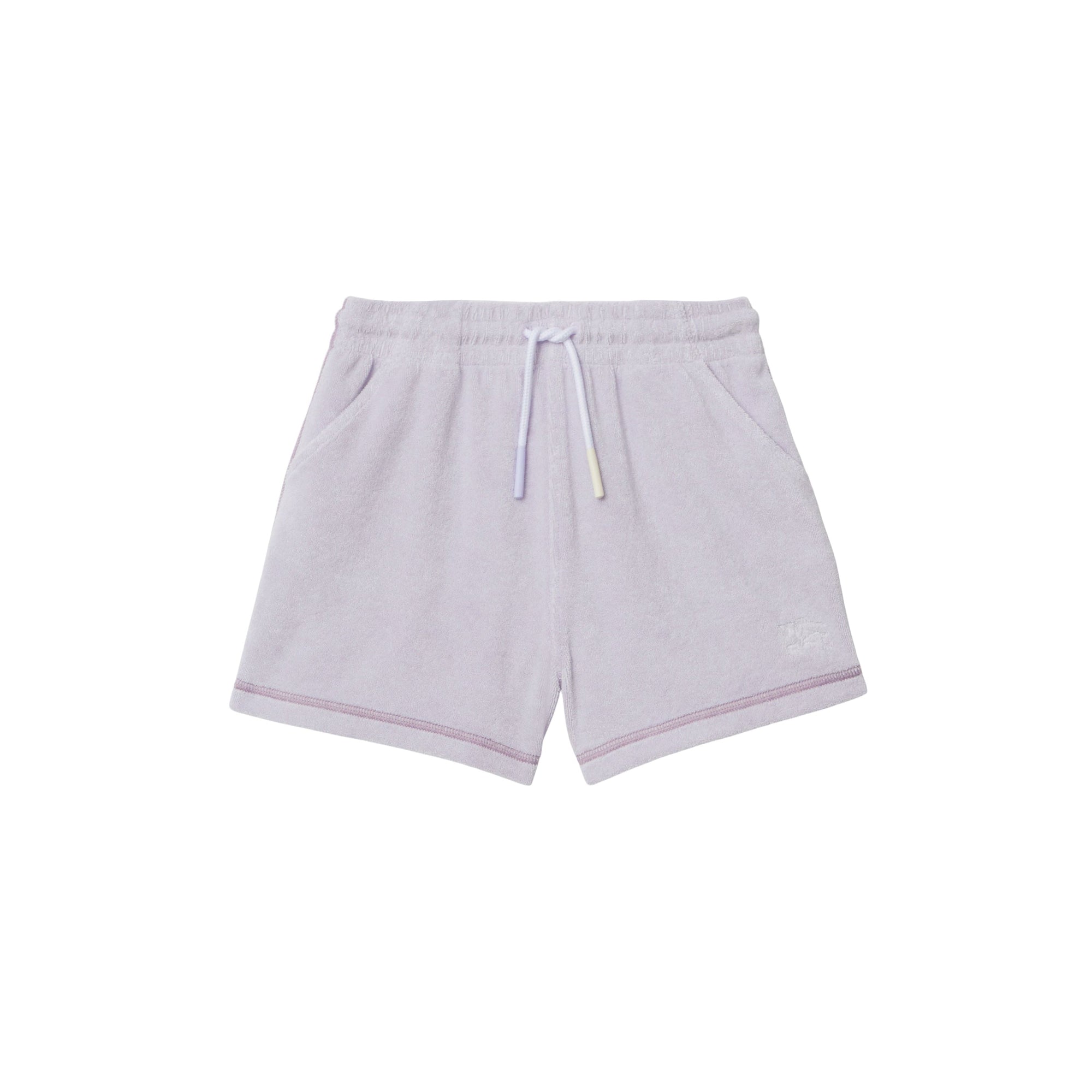 Short en coton éponge mélangé - Muted Lilac