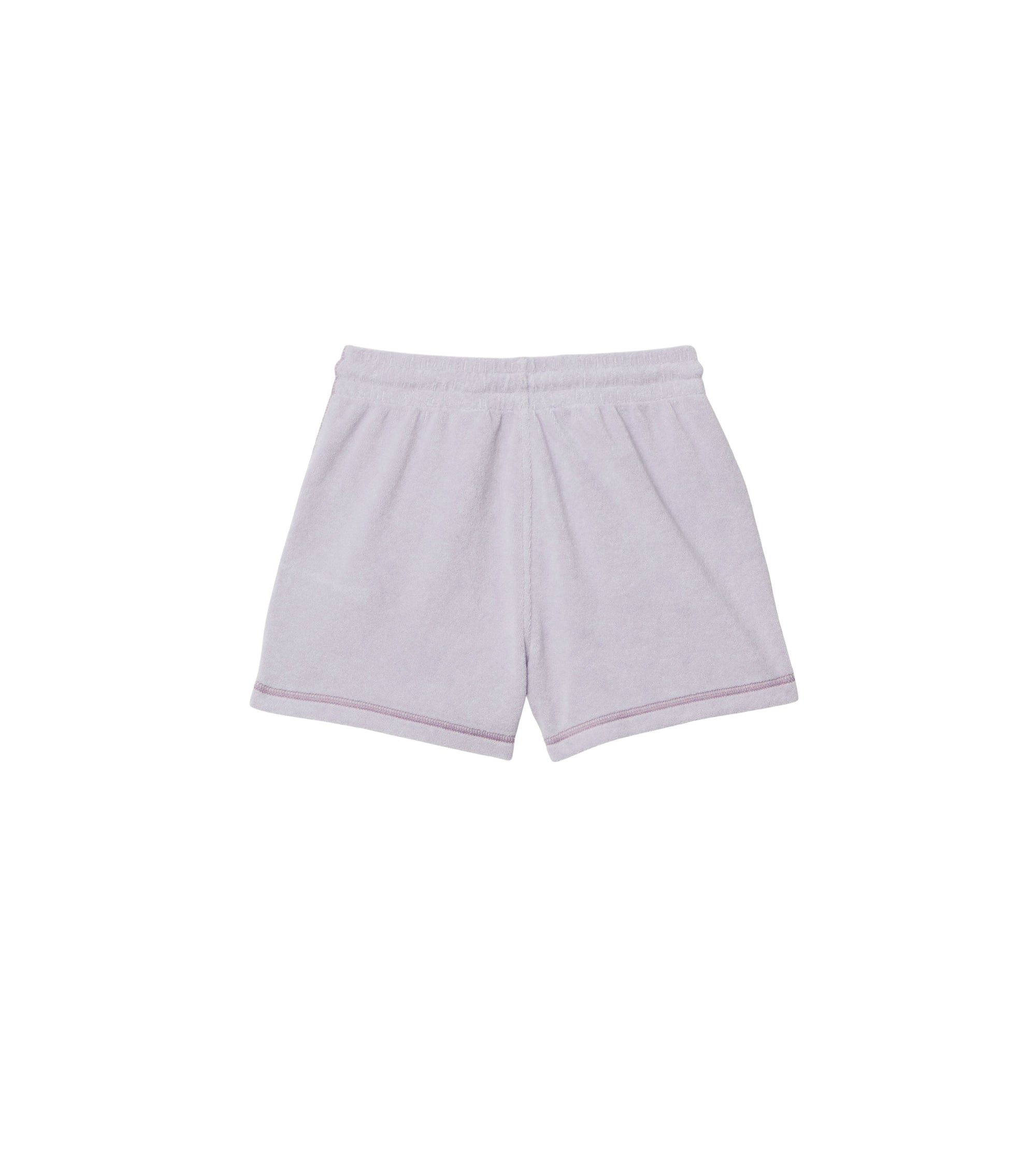 Short en coton éponge mélangé - Muted Lilac