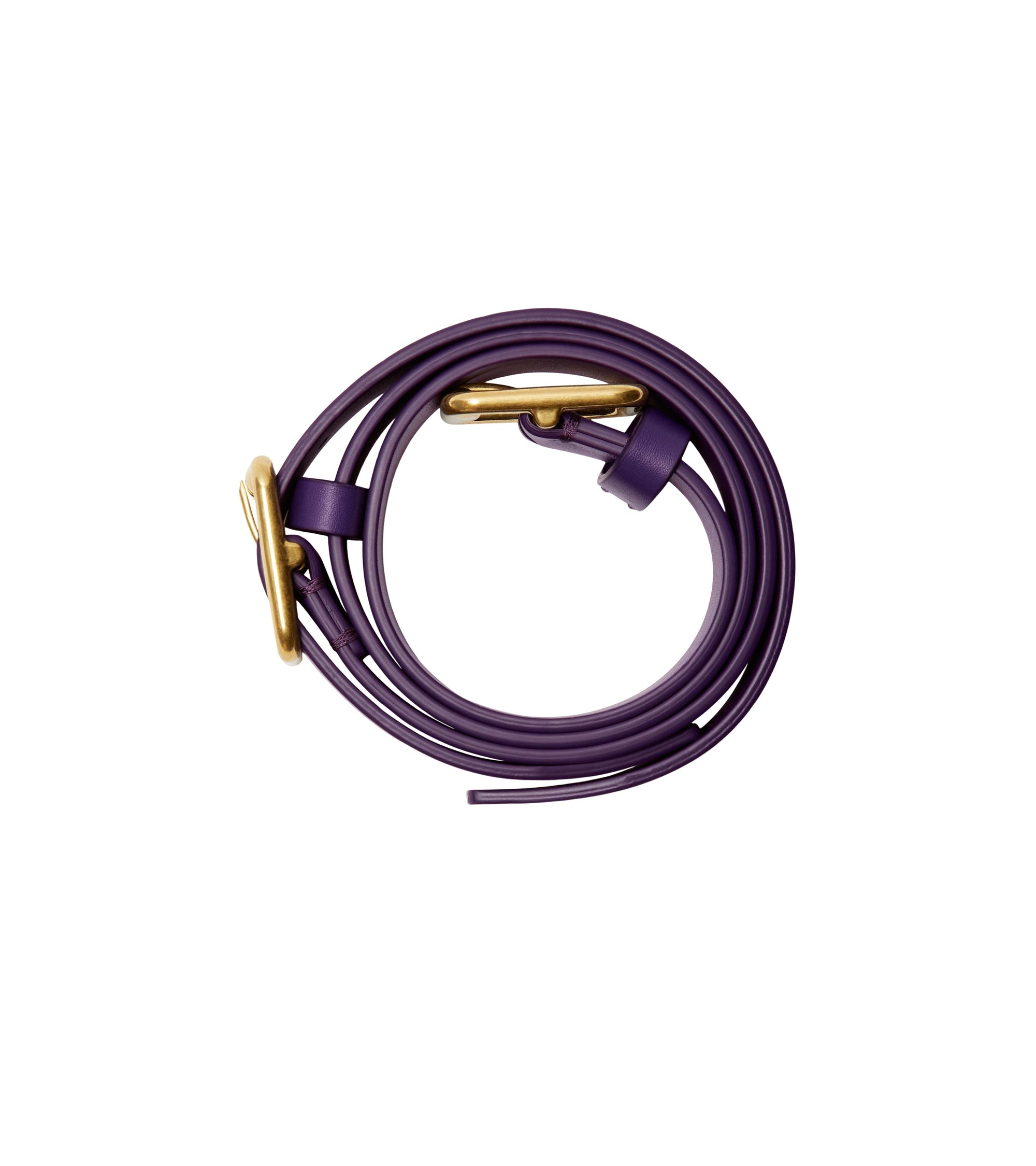 Ceinture B Buckle double en cuir - Ribbon