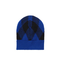 Bonnet en laine argyle - Knight & Black