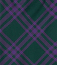 Kilt en laine à motif check - Deep Royal Check