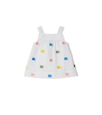 Robe et bloomer en coton à motif cavalier - Multicolour Pattern
