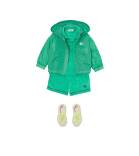 Veste légère à capuche - Bright Jade