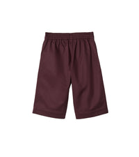 Pantalon à plis en coton - Deep Mahogany