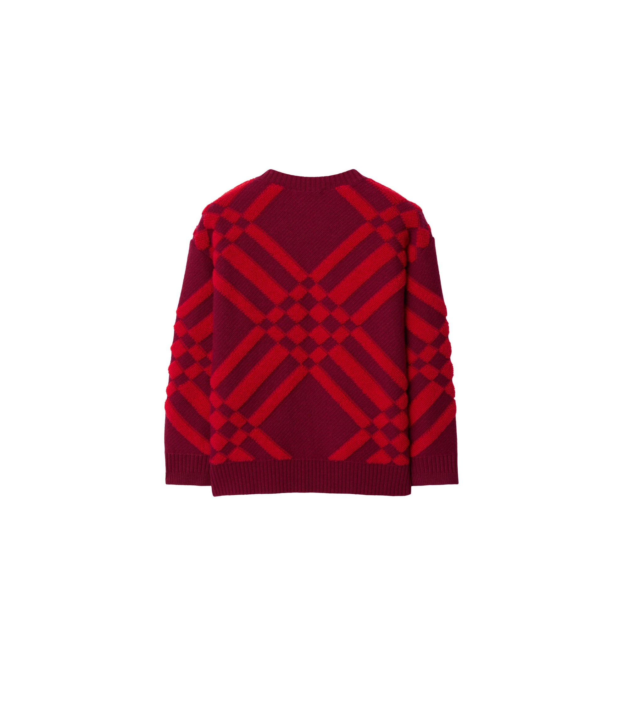 Cardigan en laine et cachemire à motif check - Rple Check
