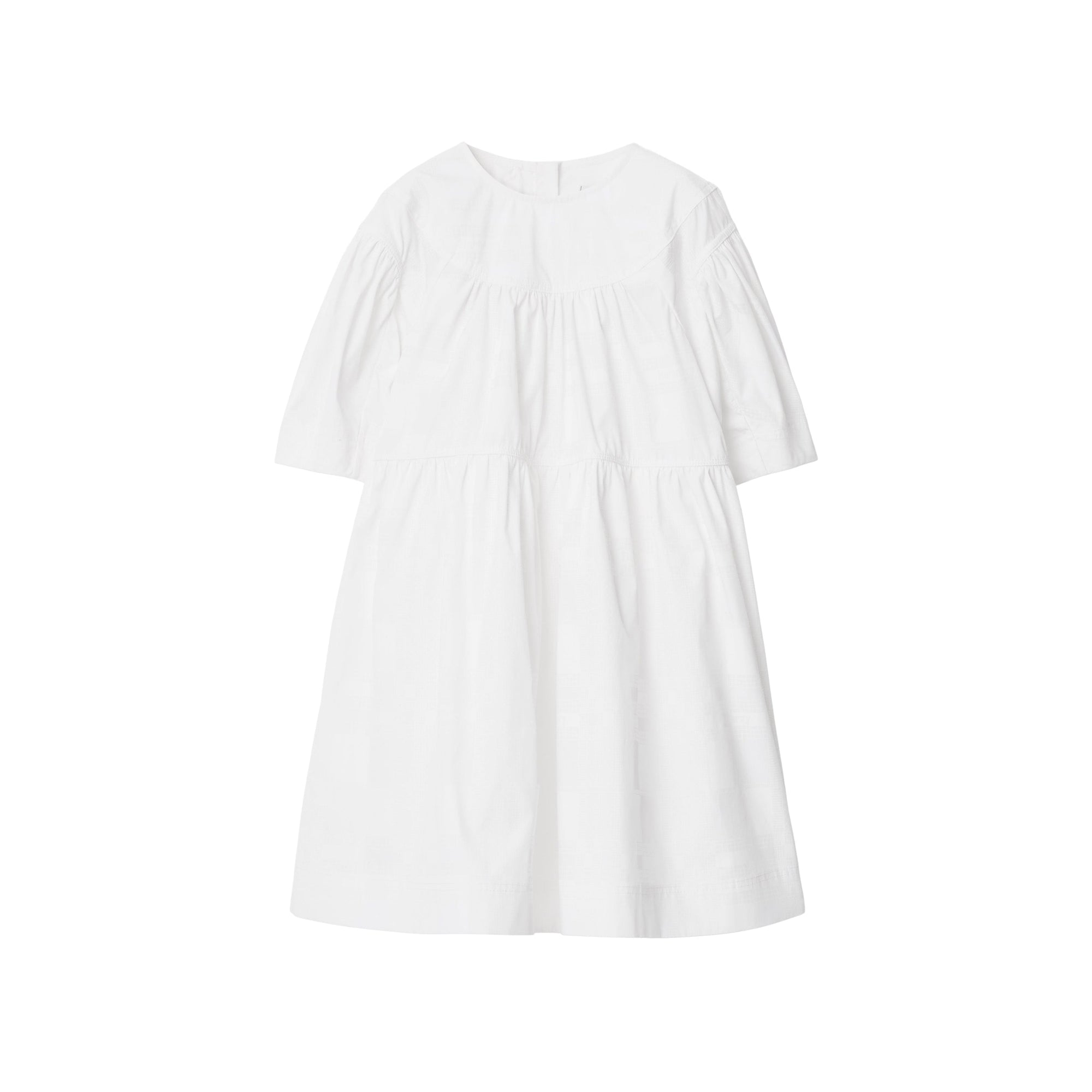 Robe en coton stretch - White Pat
