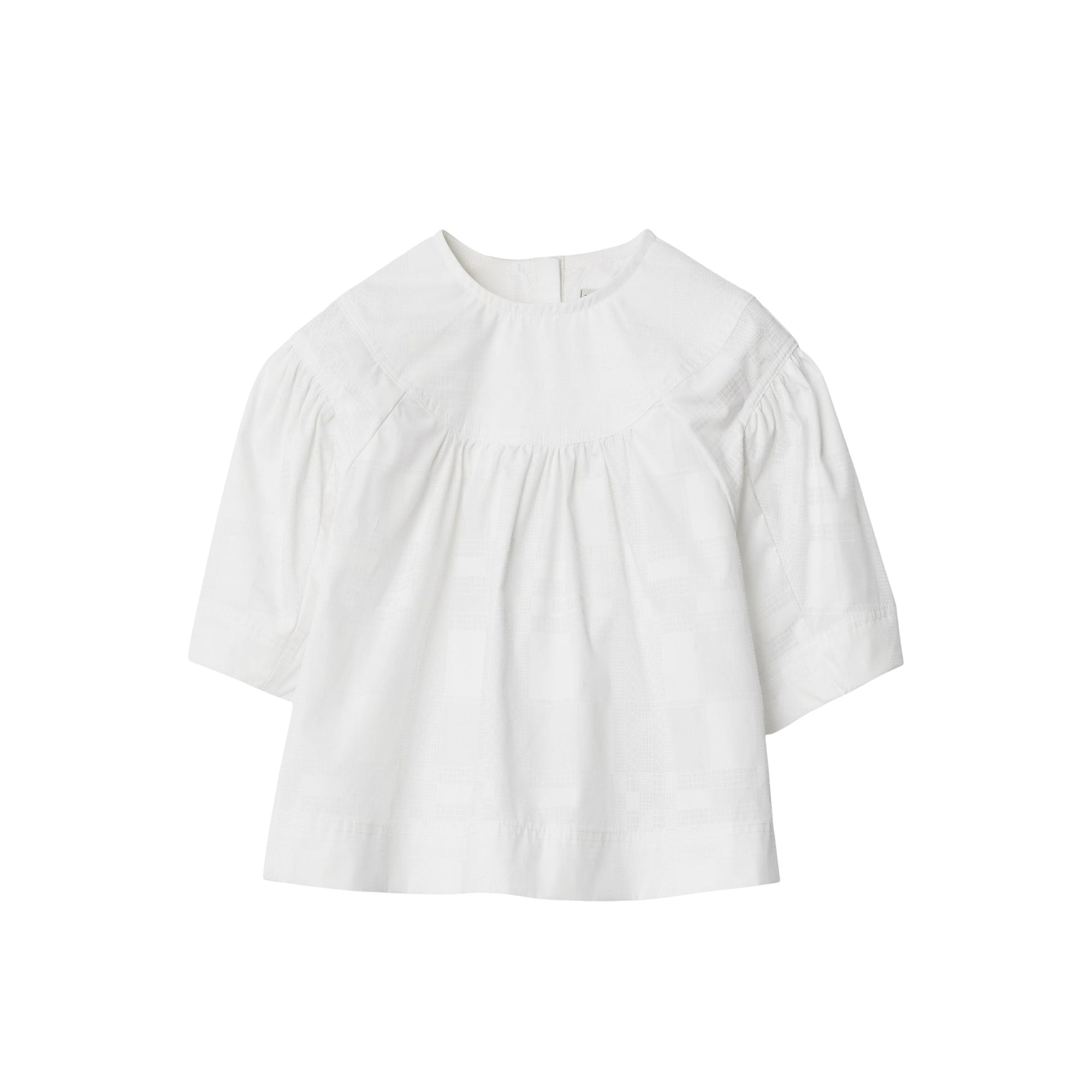 Chemisier en coton stretch - White Pat