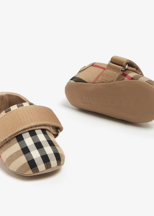 Mocassins à enfiler - Archive Beige Check