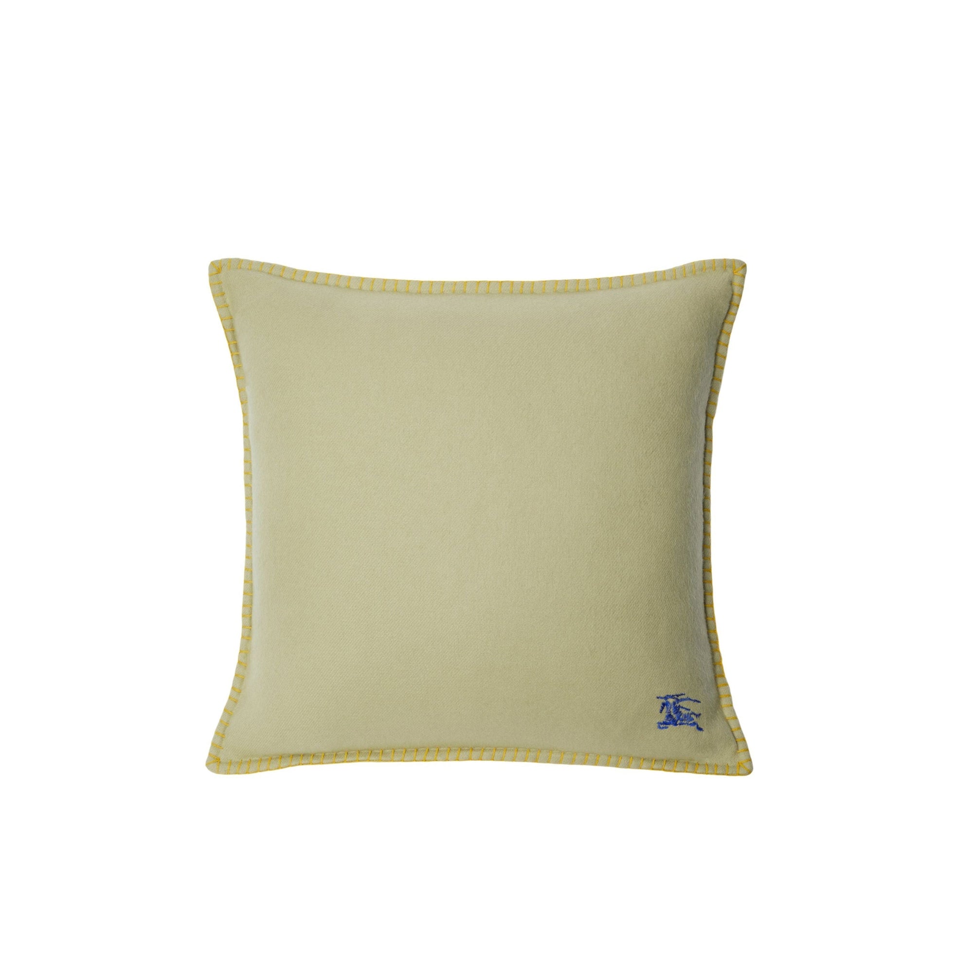 Housse de coussin en cachemire à motif cavalier - Hunter & Pear