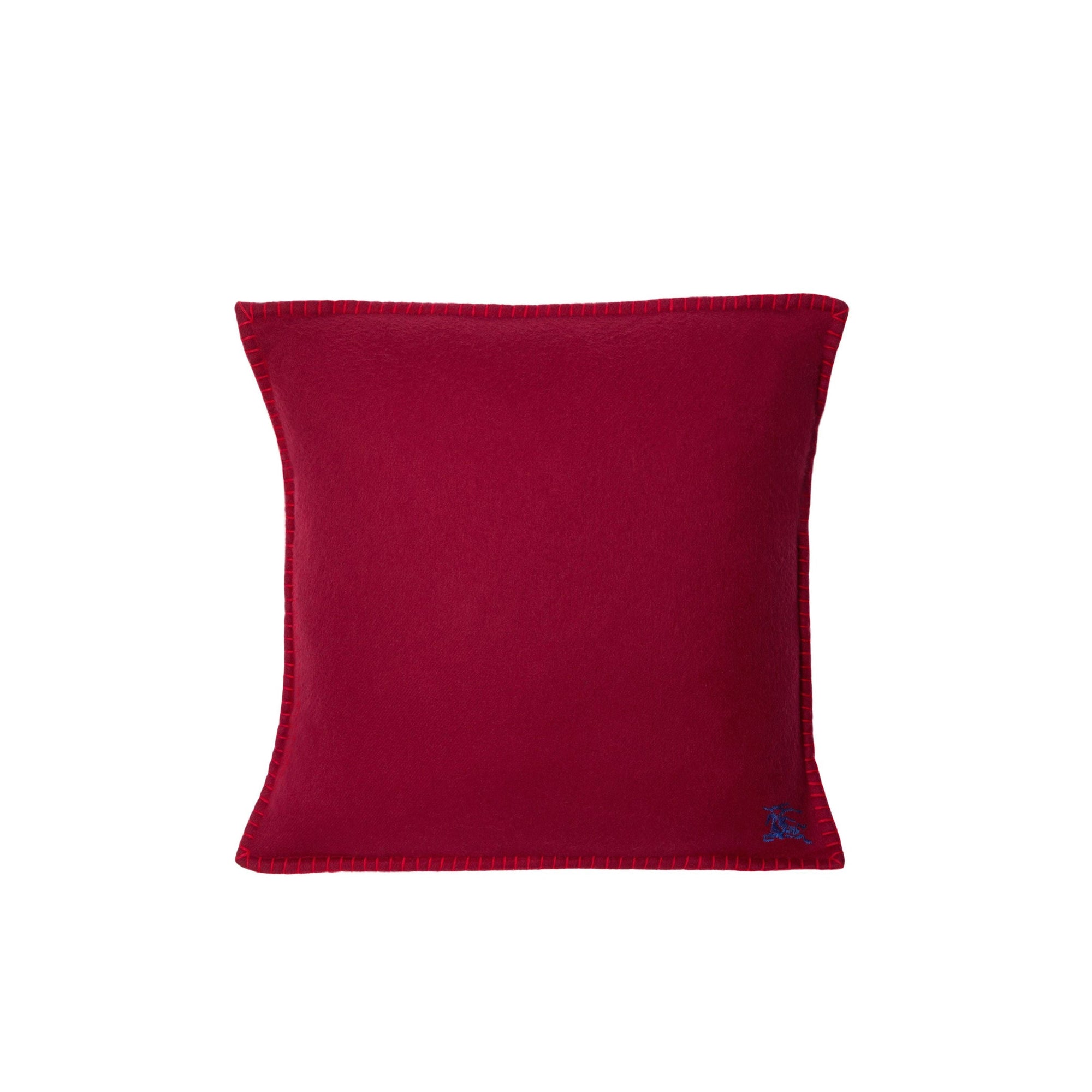 Housse de coussin en cachemire à motif cavalier - Ripple & Pillar