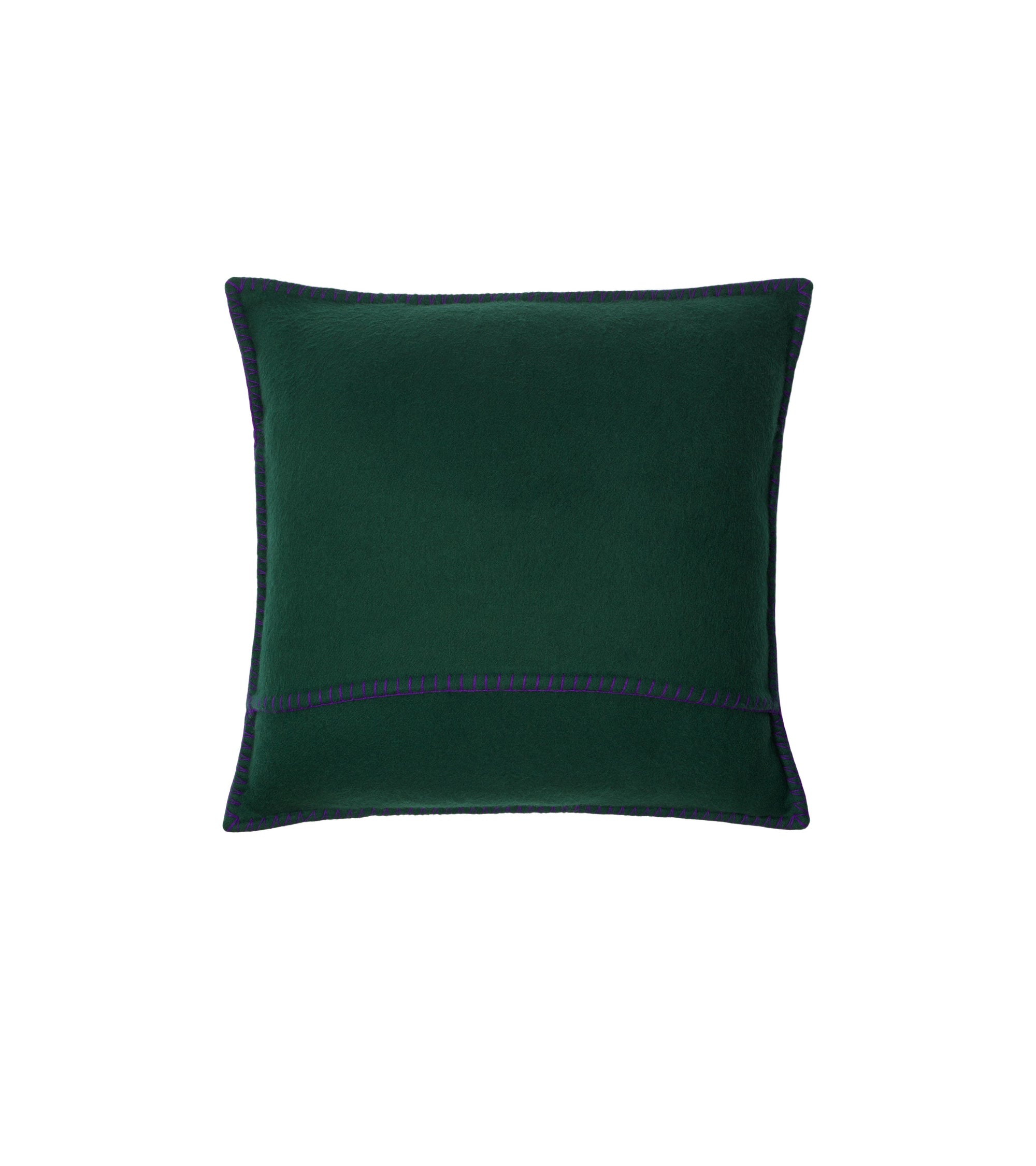 Coussin en cachemire à motif cavalier - Vine & Royal
