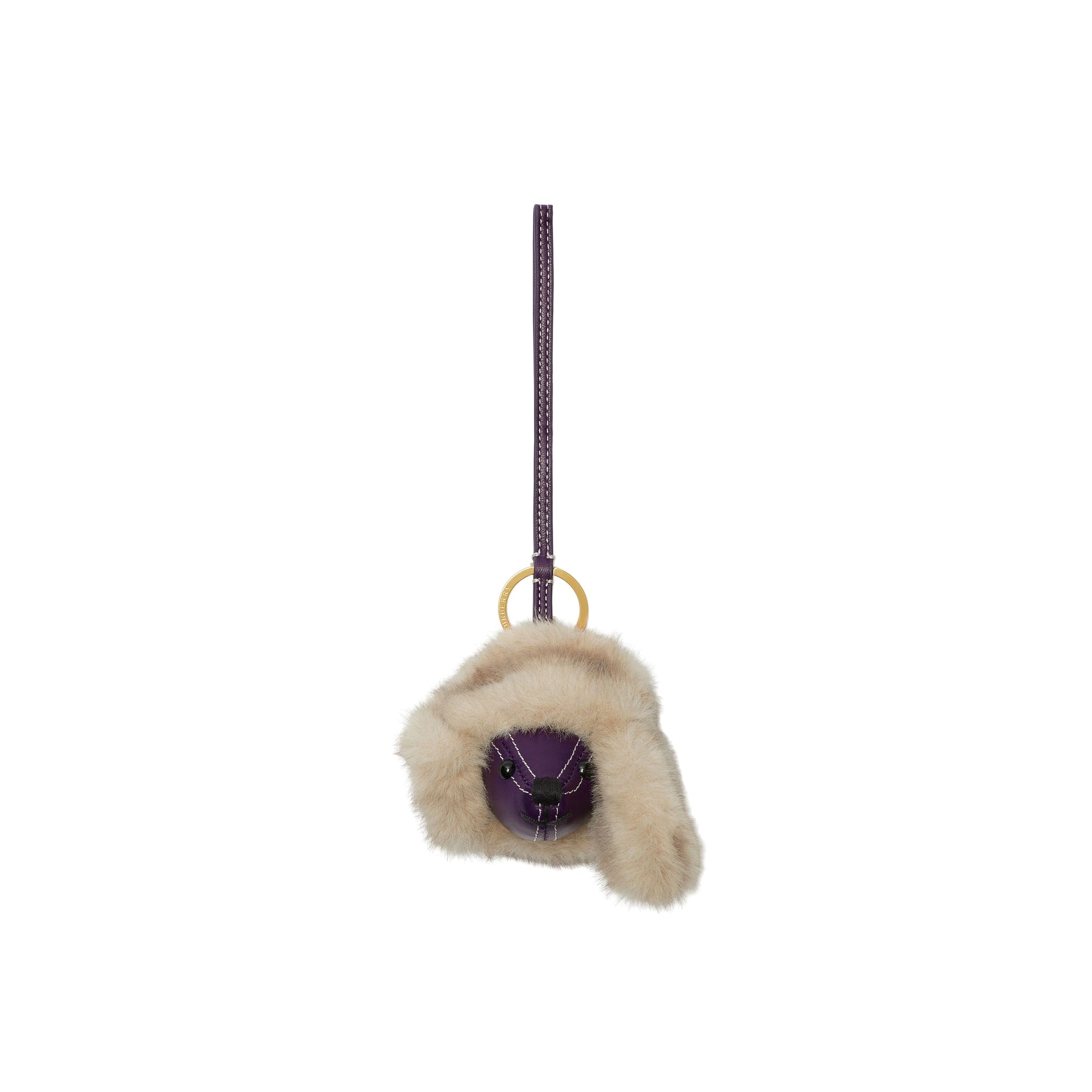 Porte-clés Thomas Bear en cuir - Ribbon