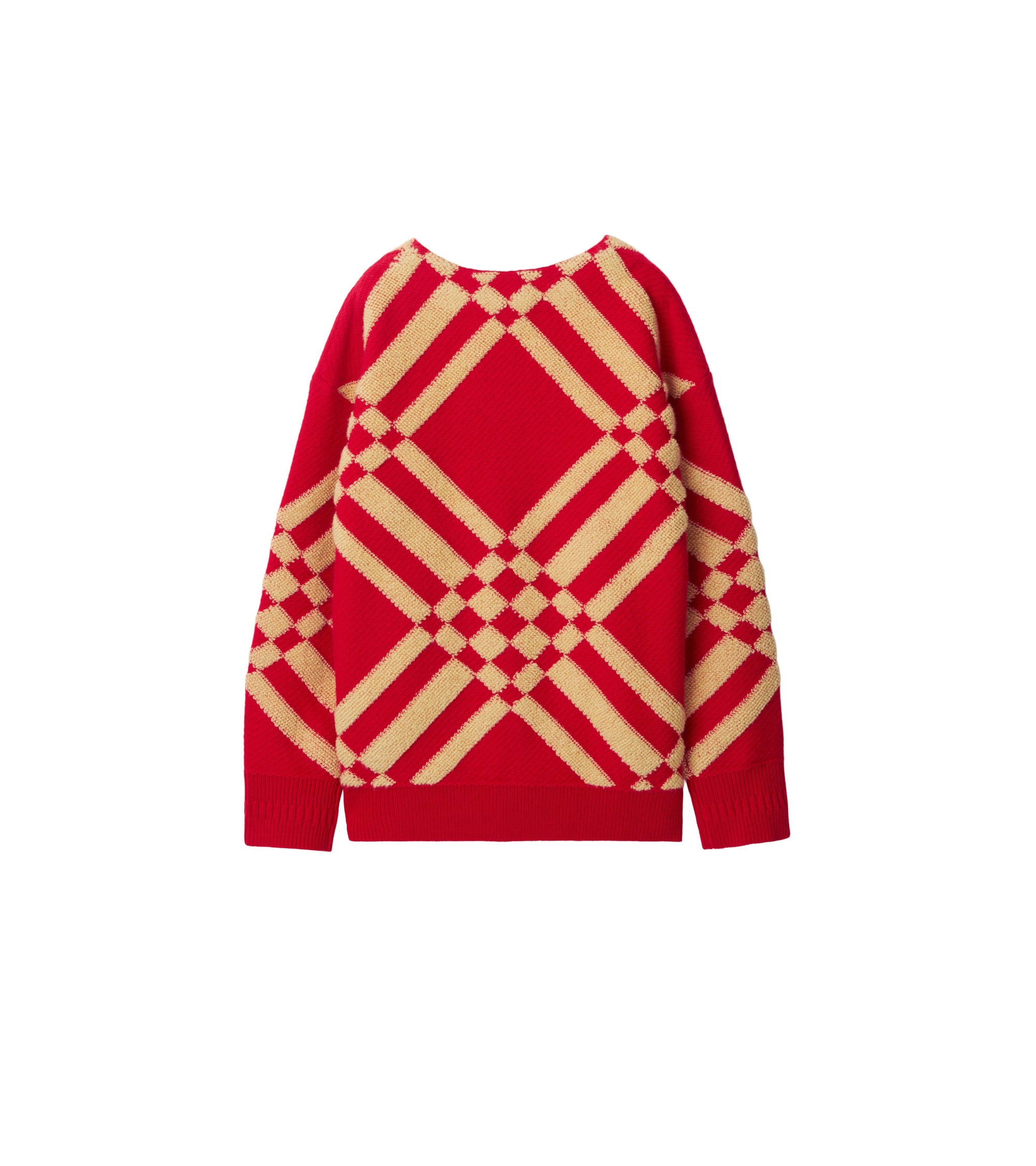 Cardigan en laine et cachemire à motif check - Pillar Check
