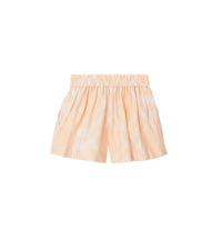 Short en coton à motif check - Pastel Peach Check