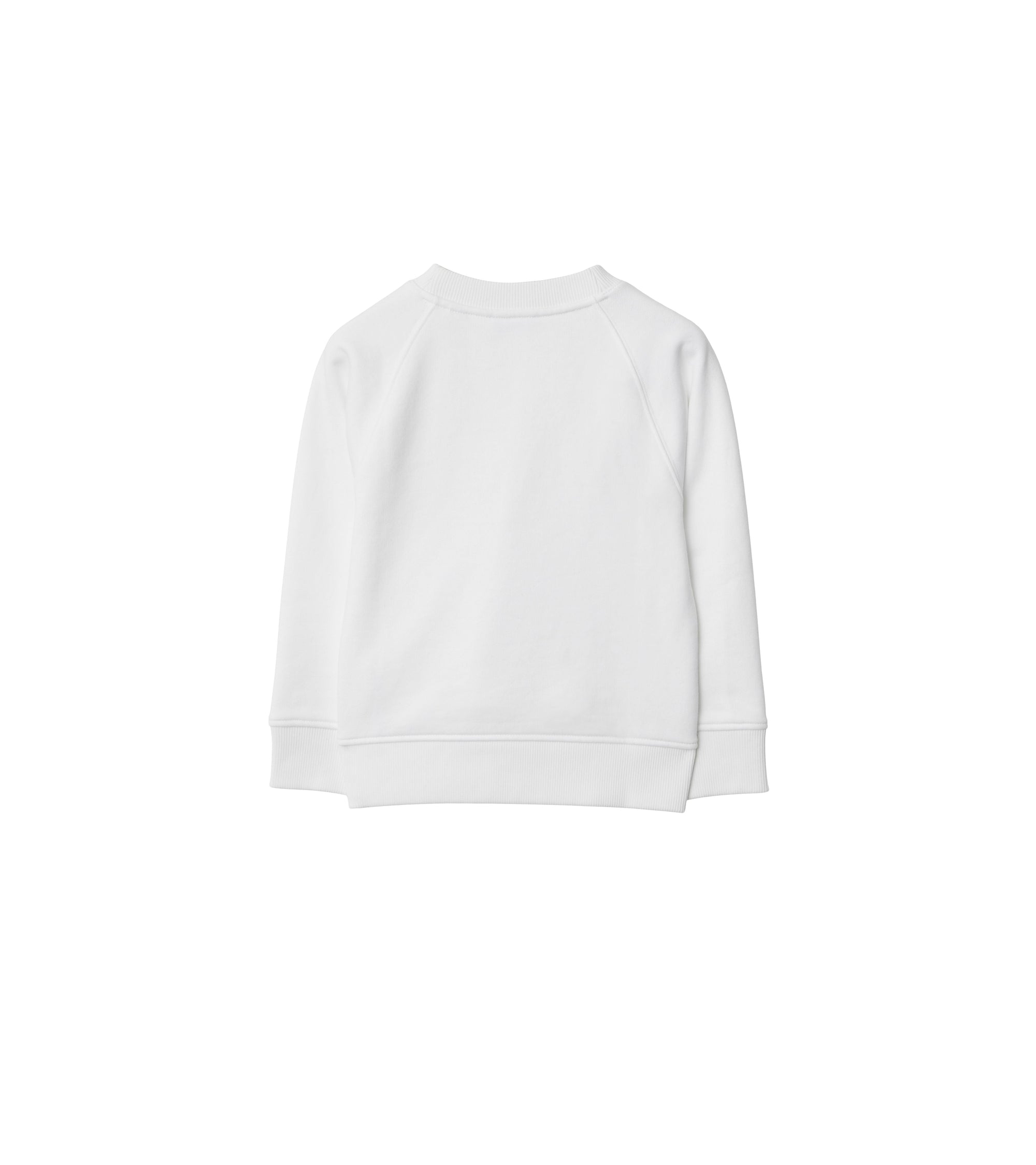 Sweat en coton à motif cavalier - White