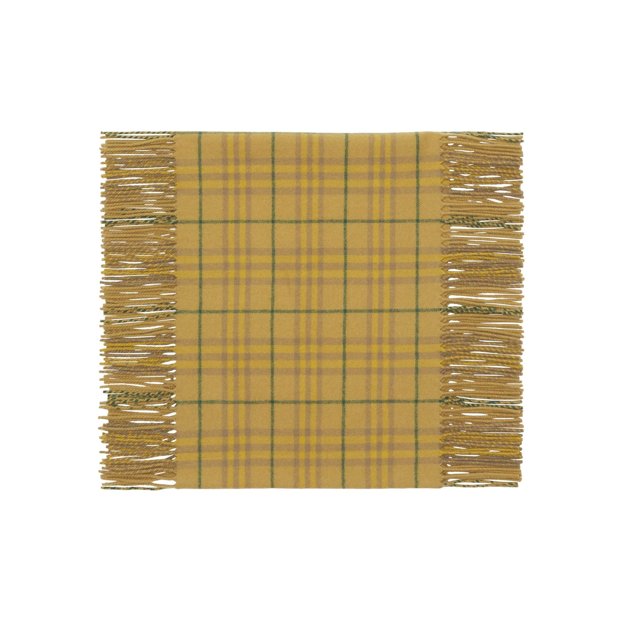 Écharpe Happy en cachemire à motif check - Cedar