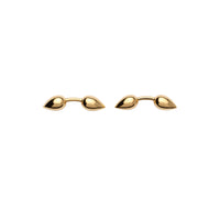 Boutons de manchette Spear - Gold