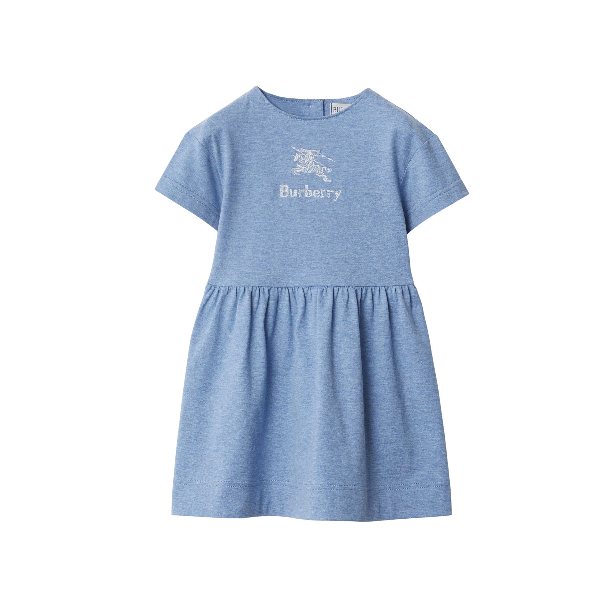 Robe à taille froncée - Light Blue Melange