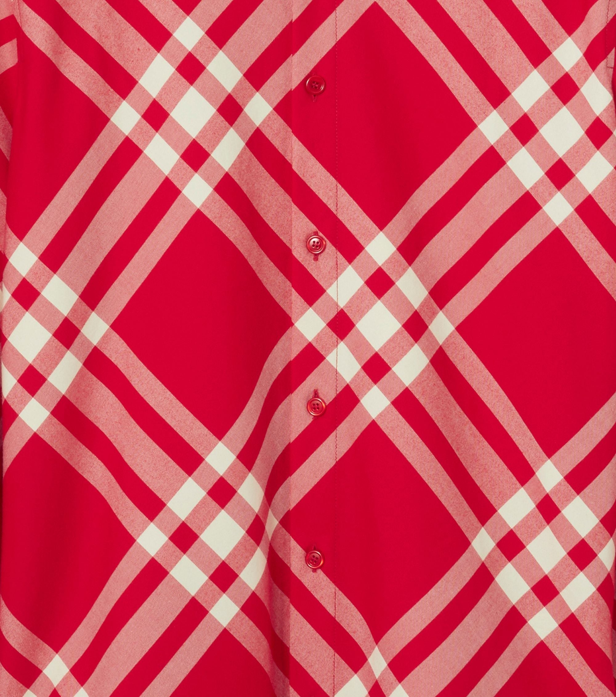Chemise en coton à motif check - Pillar & Sherbet Check
