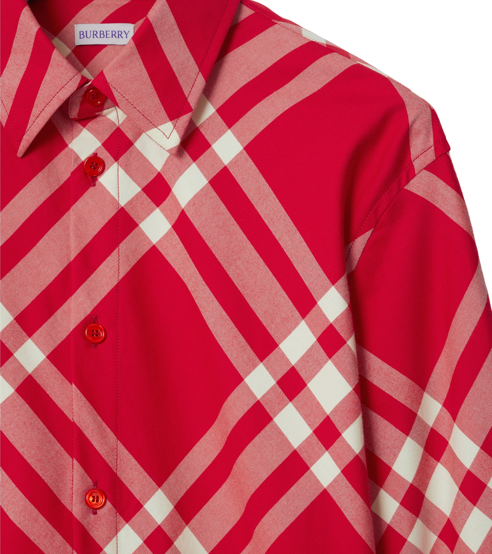 Chemise en coton à motif check - Pillar & Sherbet Check