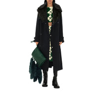 Sac Muff Sleeve en cuir - Vine
