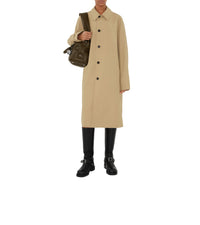 Petit sac cabas Shield en cuir - Military