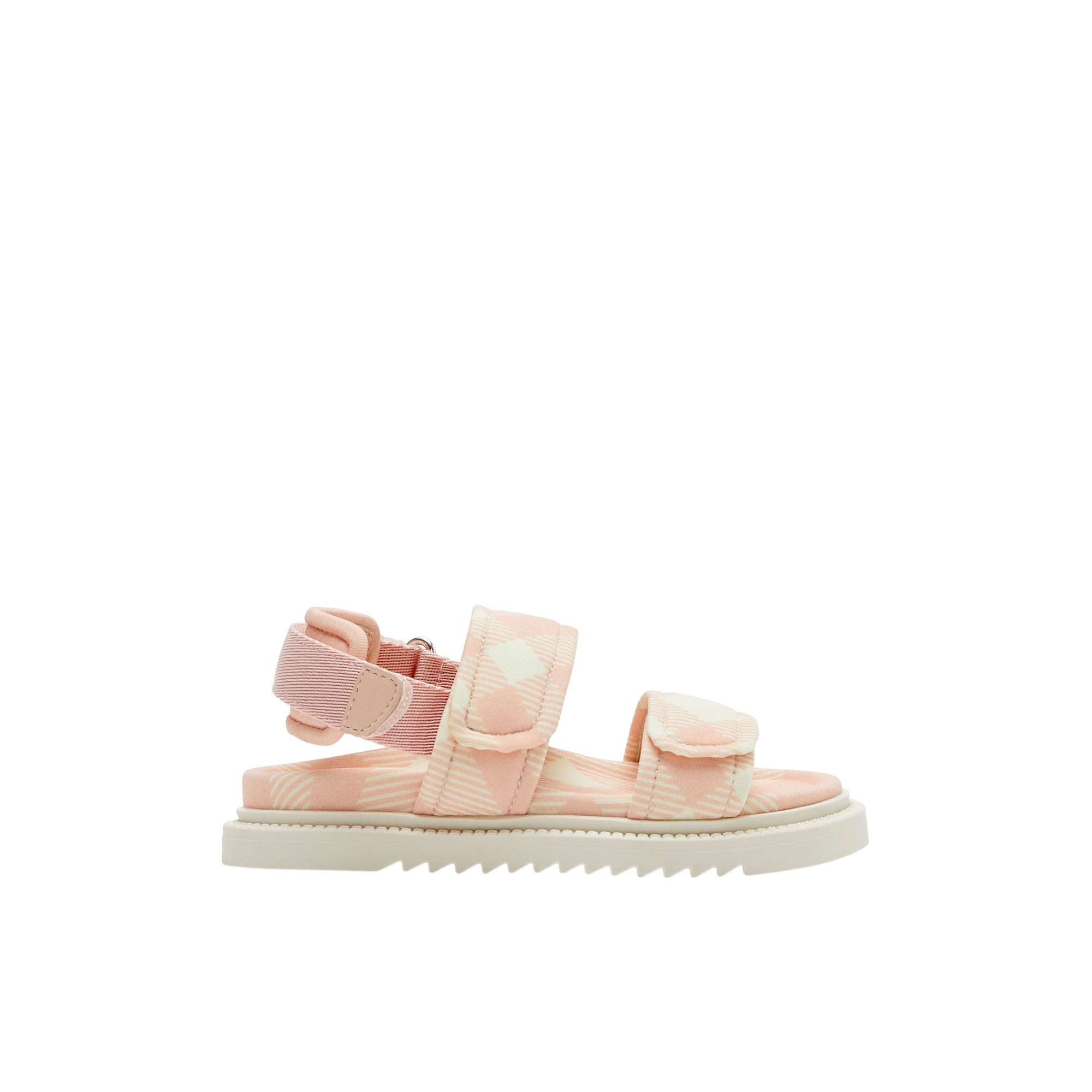 Sandales à motif check - Cool Rose Pink