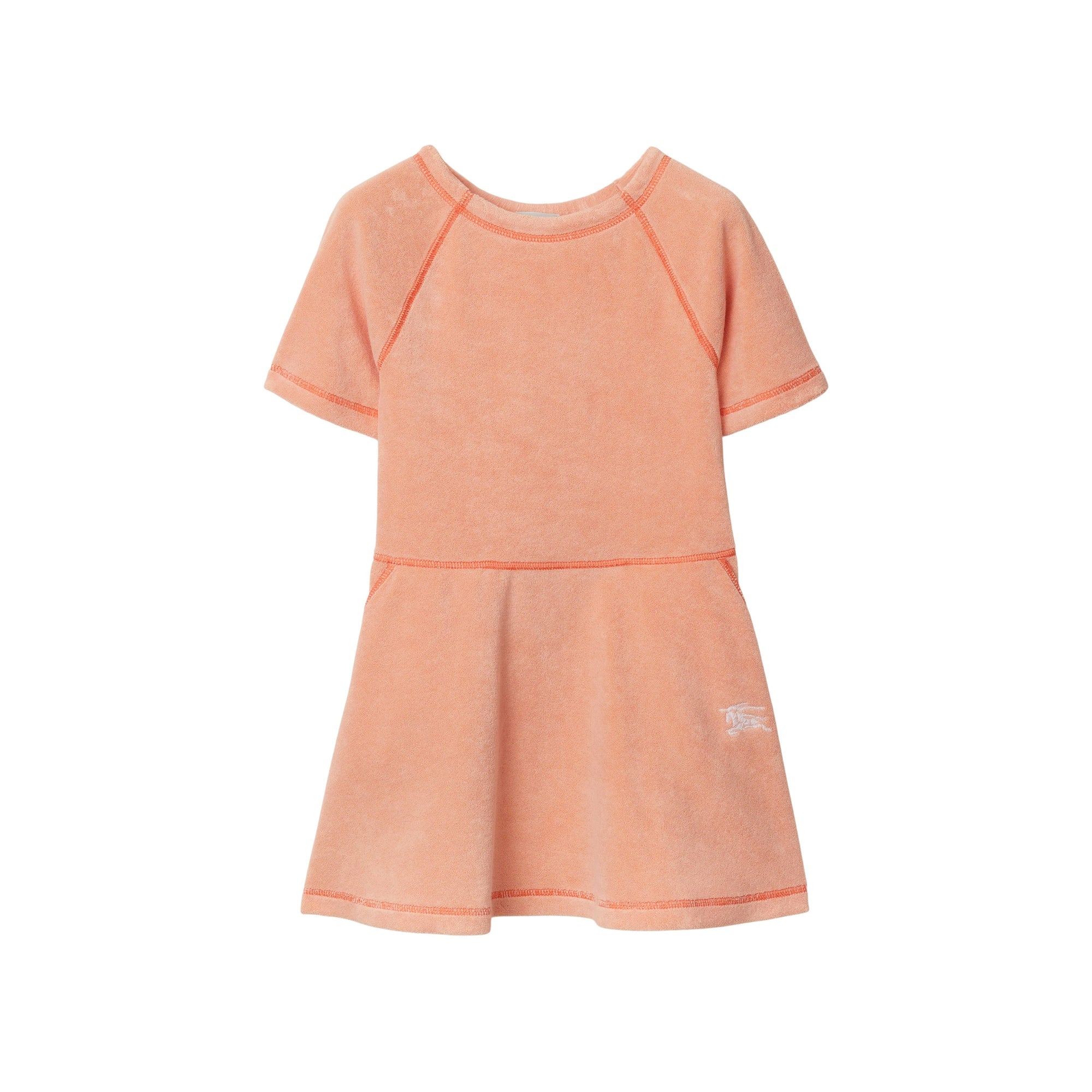 Robe en coton éponge mélangé - Dusky Coral