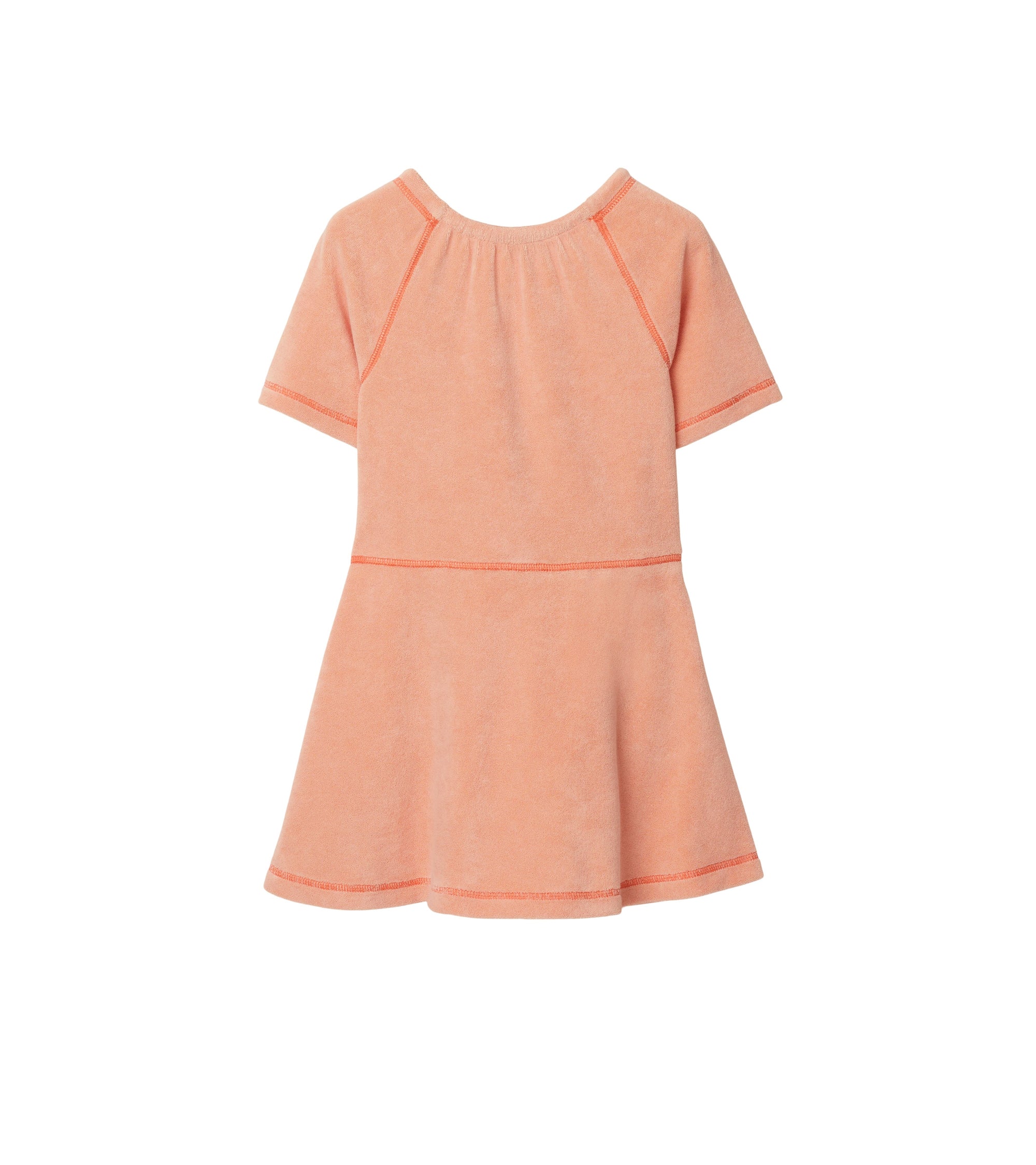 Robe en coton éponge mélangé - Dusky Coral