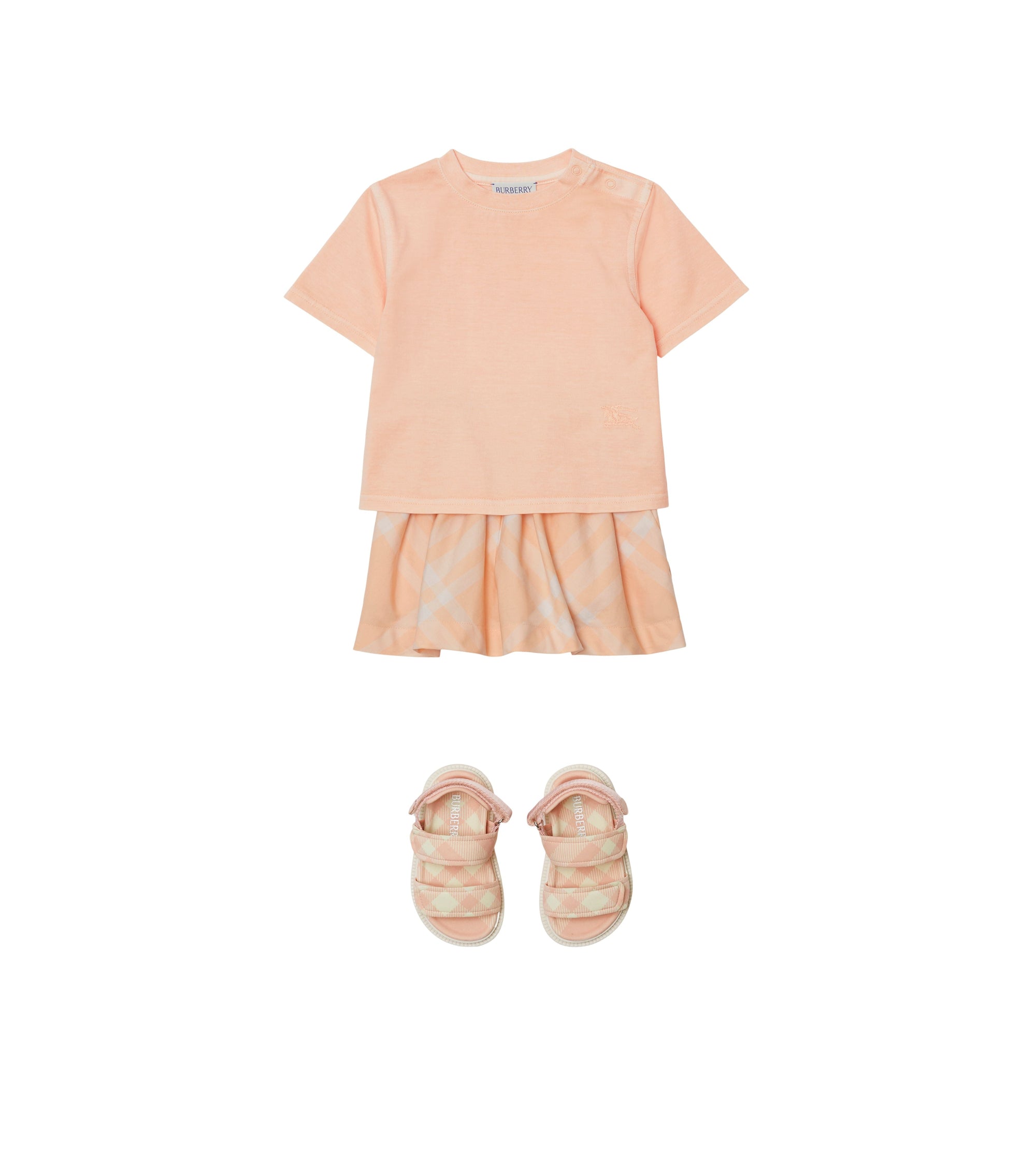 T-shirt en coton - Pastel Peach