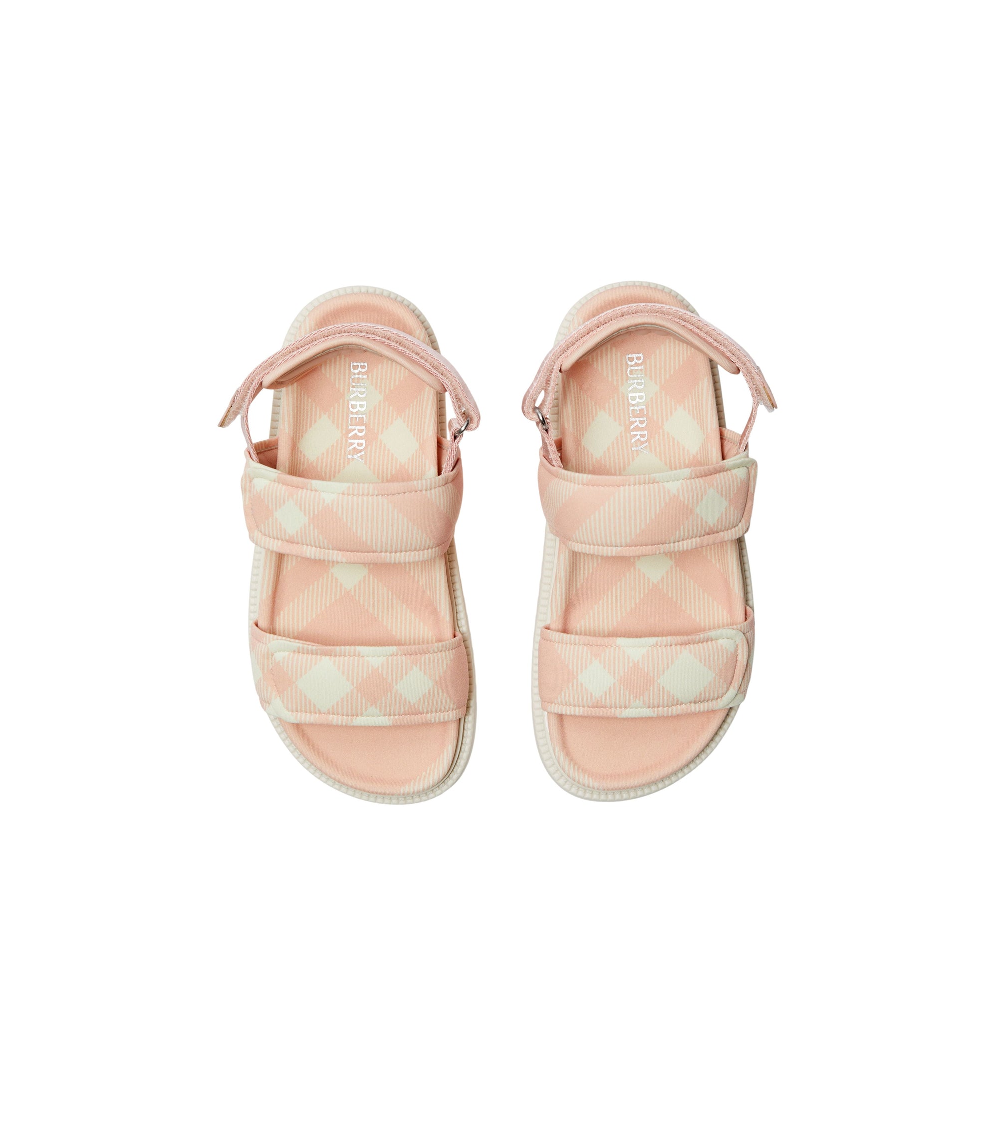 Sandales à motif check - Cool Rose Pink