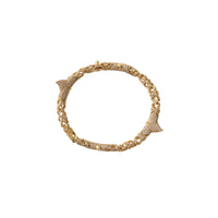 Bracelet Thorn à clip - Gold & Clear