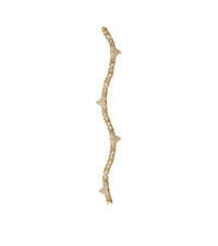 Bracelet Thorn à clip - Gold & Clear
