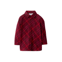 Chemise en coton à carreaux - Claret Check