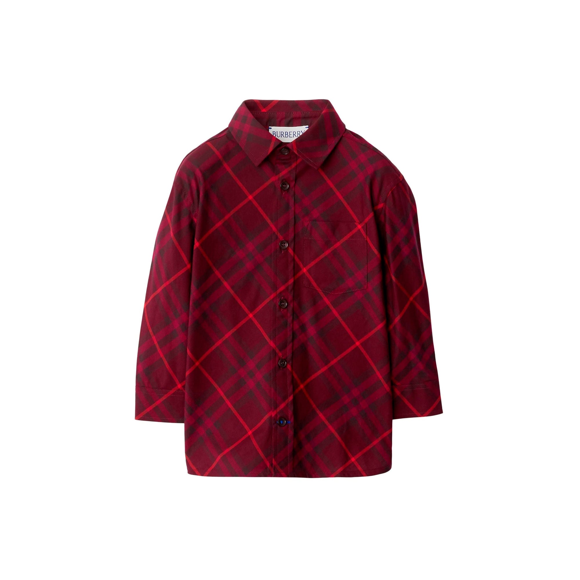 Chemise en coton à carreaux - Claret Check