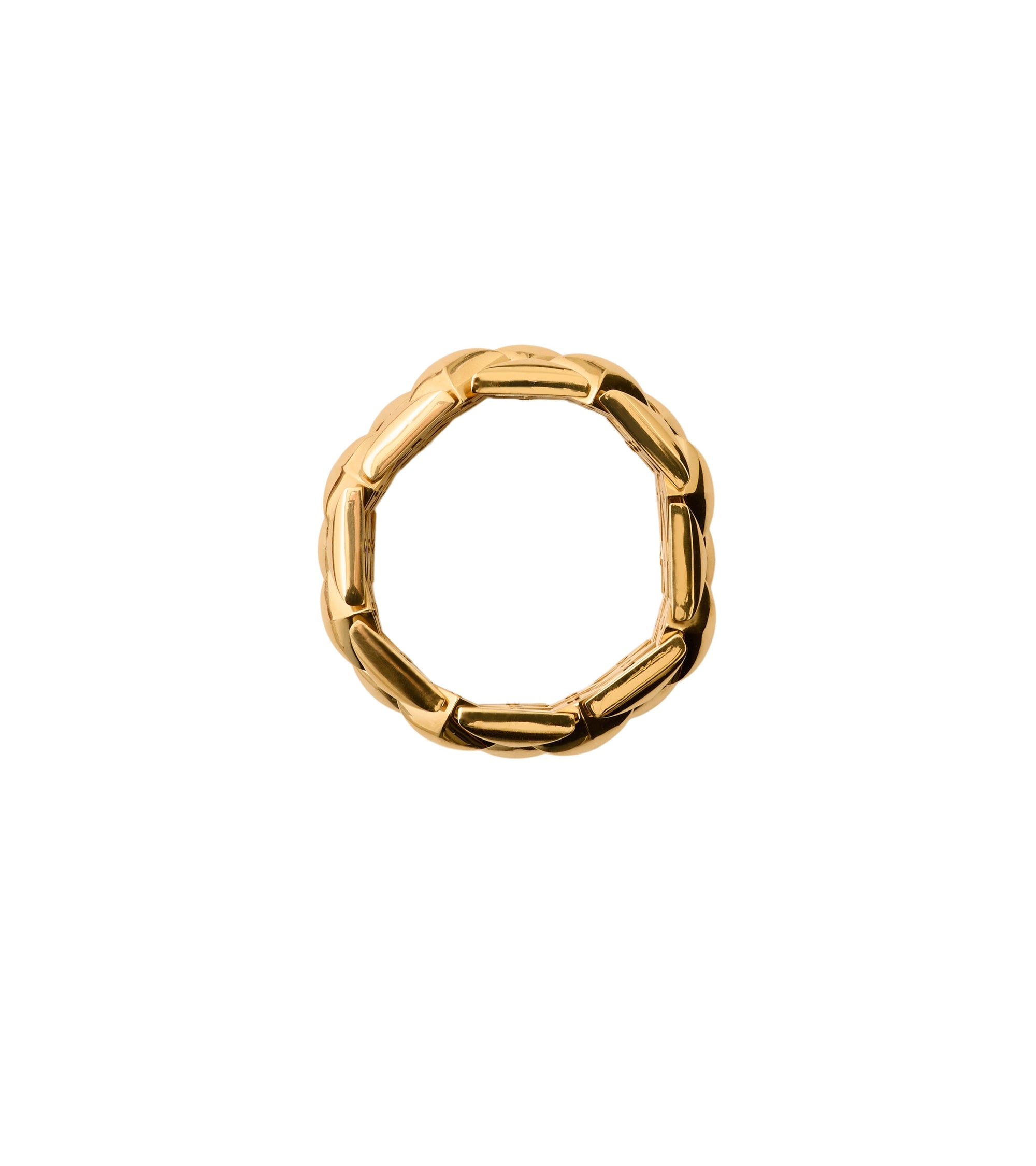 Petite manchette Hollow flexible - Gold