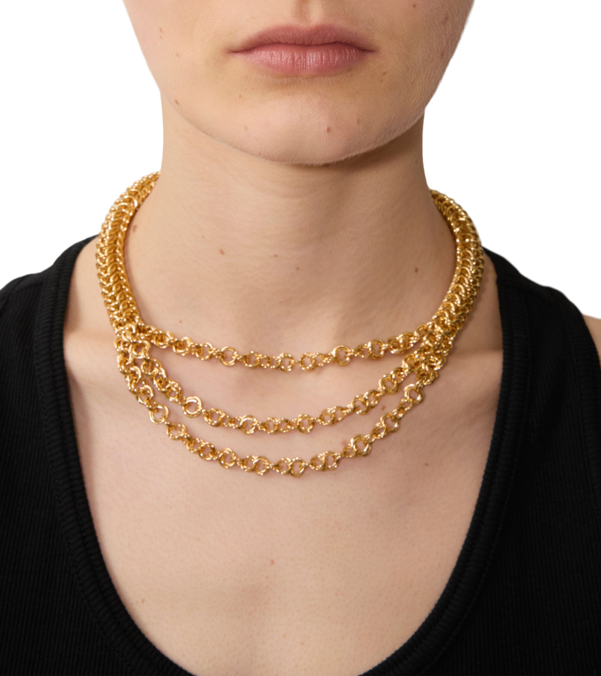 Collier à maillons - Gold