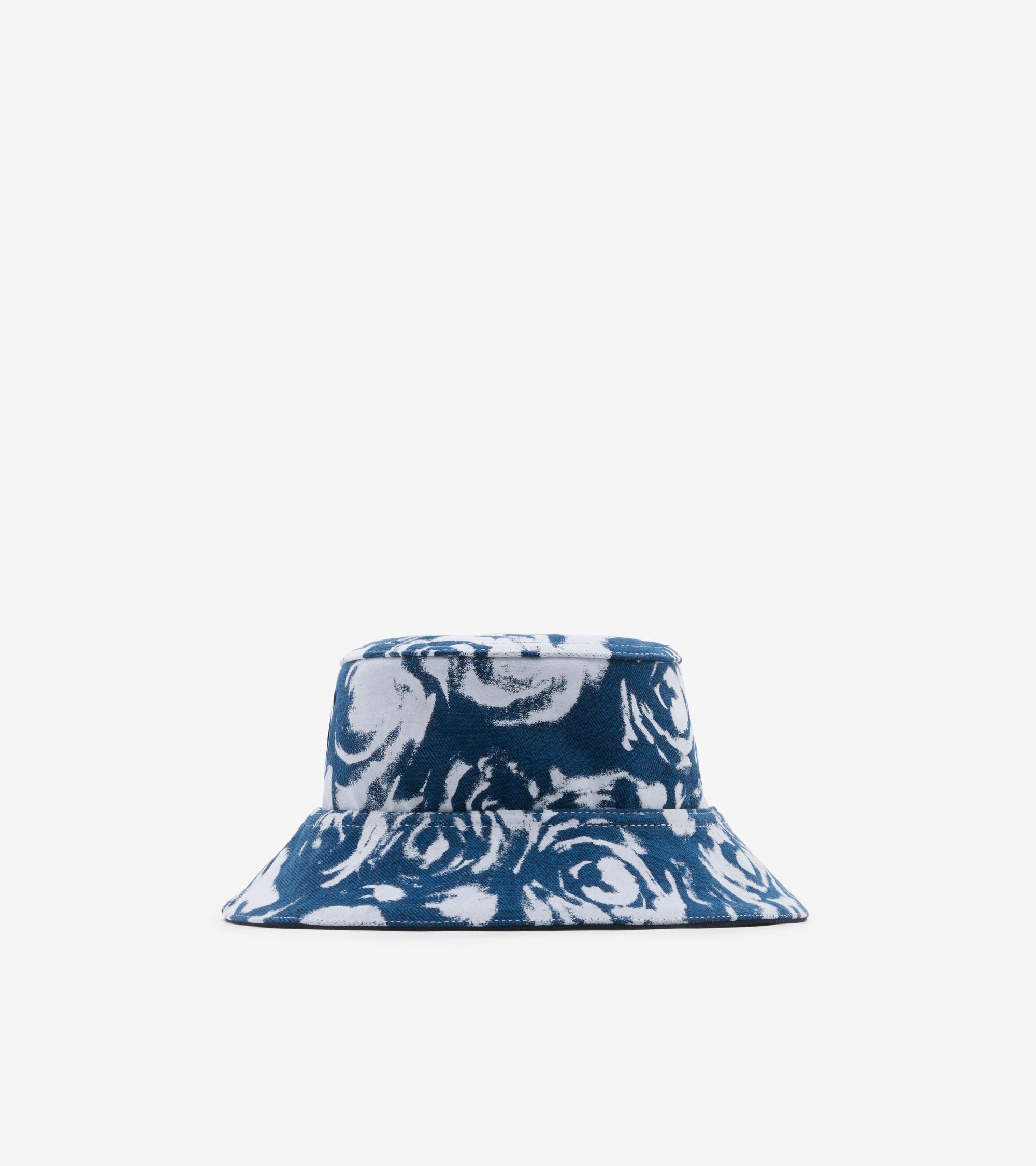 Bob réversible en denim - Indigo & White