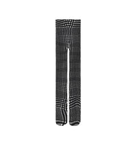 Collants pied-de-poule ondulé - Monochrome Chec
