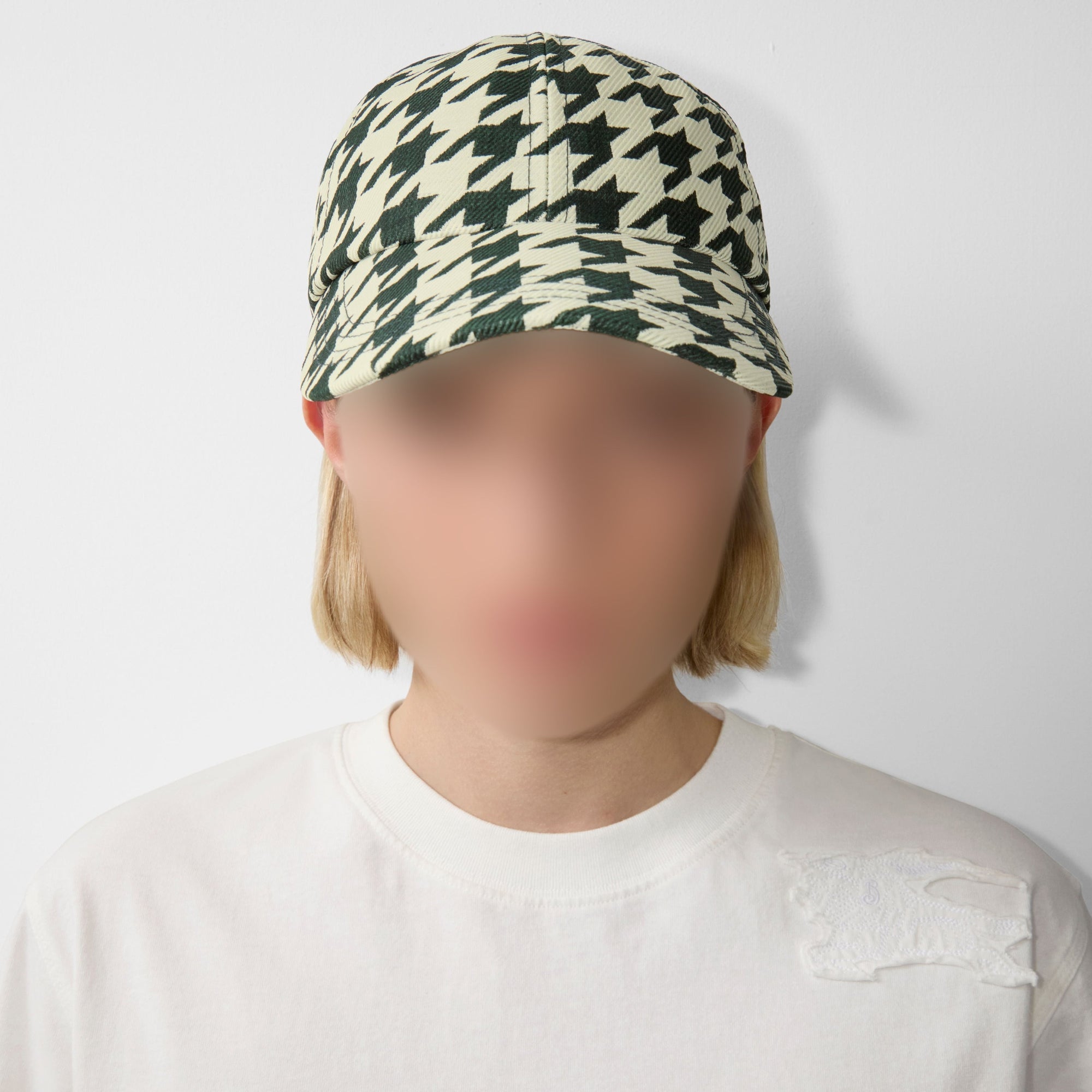 Casquette de baseball pied-de-poule - Ivy