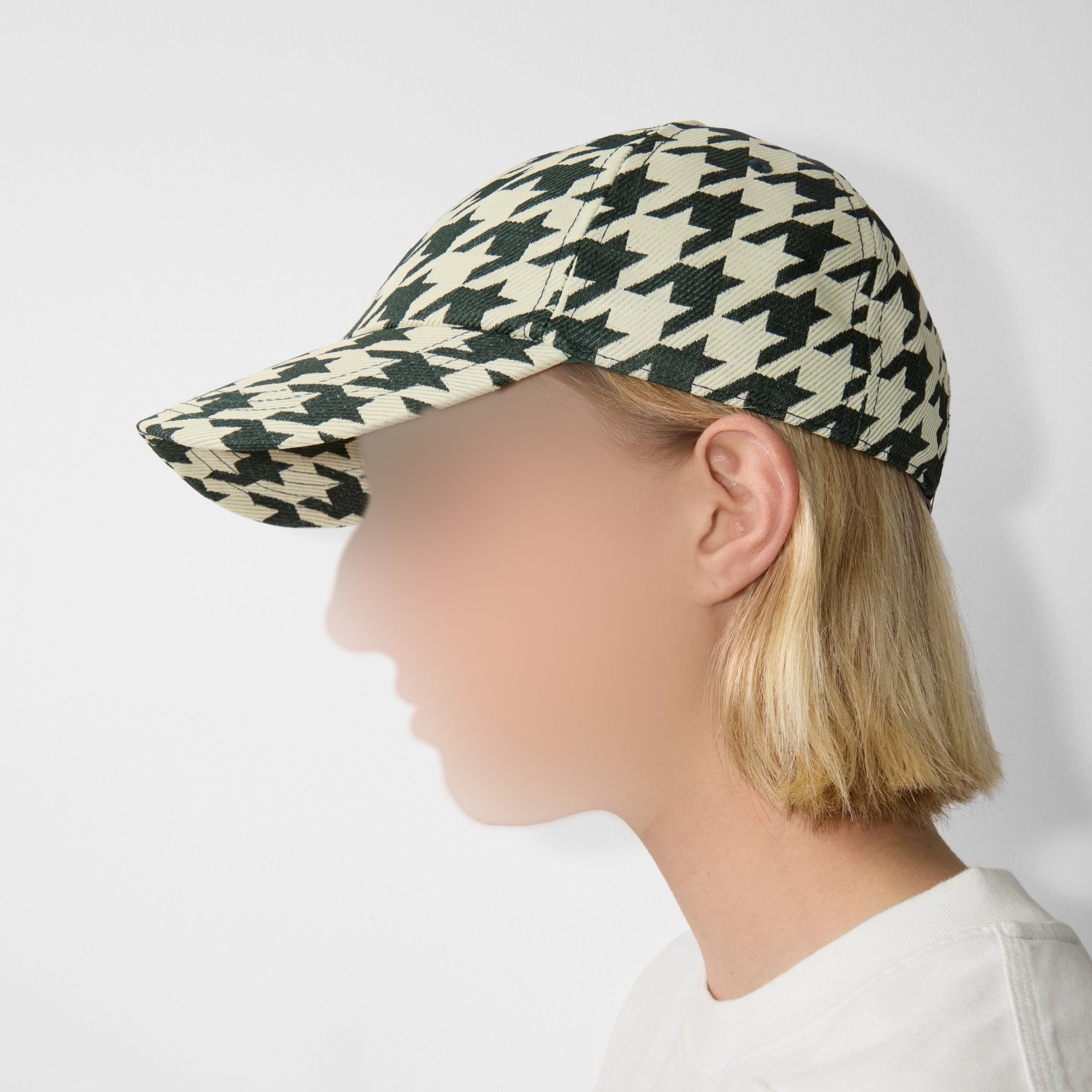 Casquette de baseball pied-de-poule - Ivy