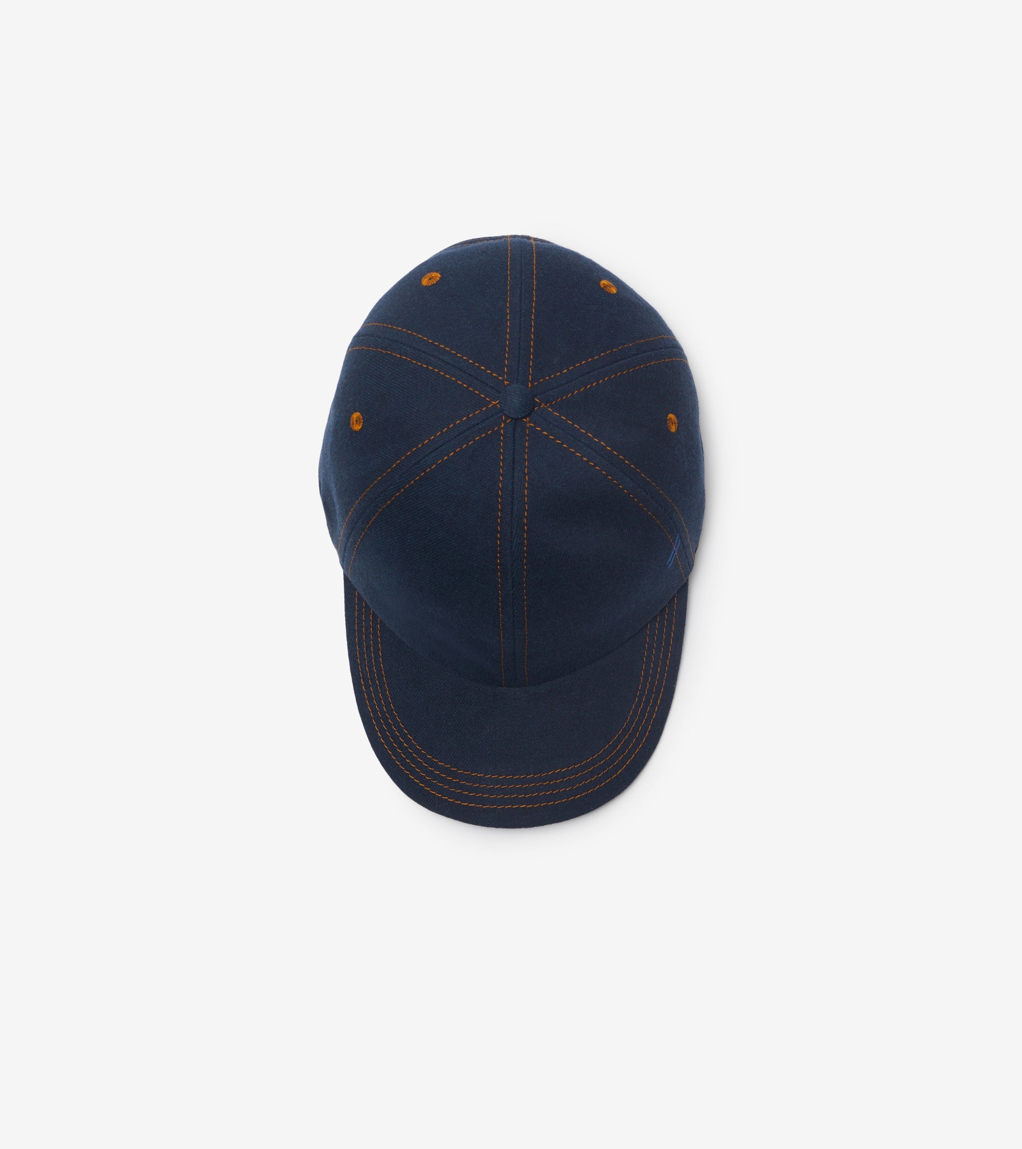 Casquette en denim - Indigo & White