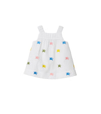 Robe et bloomer en coton à motif cavalier - Multicolor Pattern